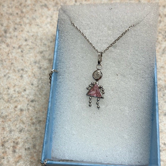 🩷Baby girl14k pendant. NWOT🩷 - Picture 2 of 2
